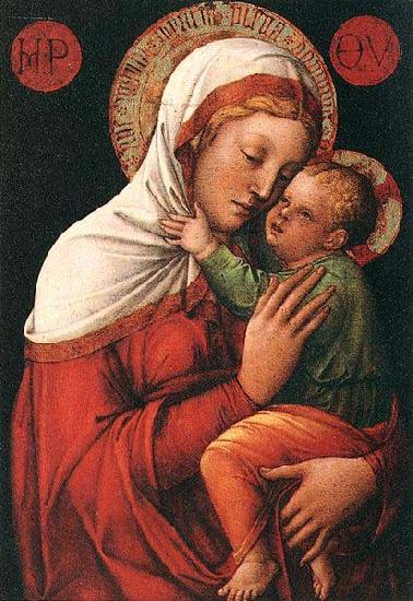 Jacopo Bellini Madonna with child EUR oil painting image